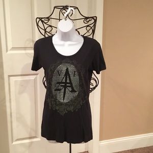 AQUA BRAND SHORT-SLEEVE TEE