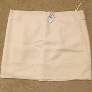 J.Crew wool mini skirt