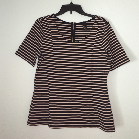 H&M Stretchy Striped Skirt