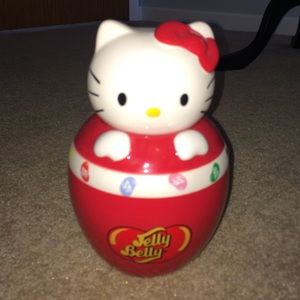 Hello kitty jelly bean jar