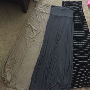3 maxi skirt bundle