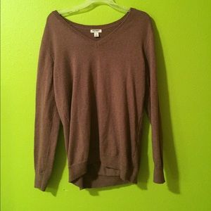 Brown sweater