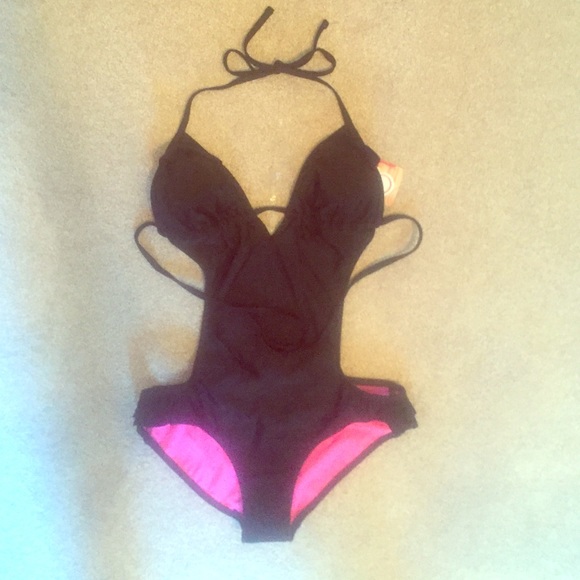 OP black monokini