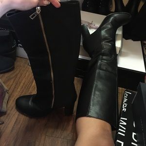 Black boots