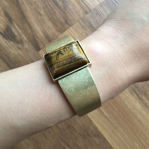 Madewell Tiger's Eye Bangle Bracelet