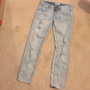 Free people ripped jeans