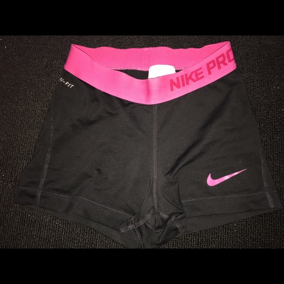 Pink nike pros