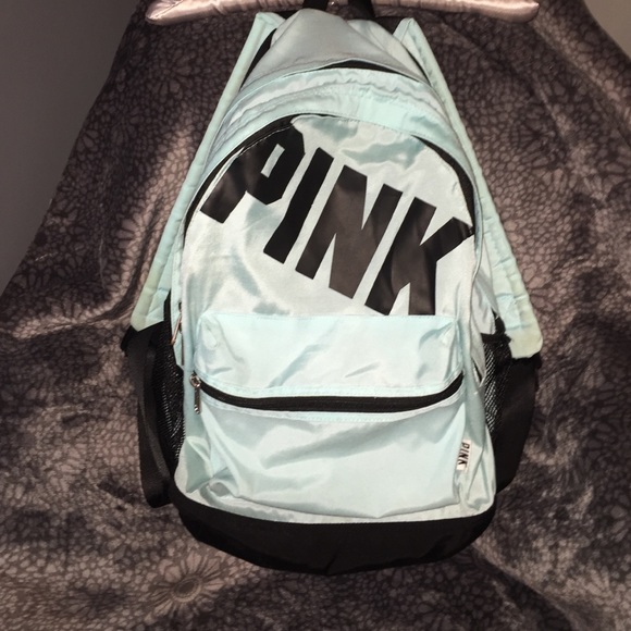 Victoria's Secret Pink Turquoise Backpack