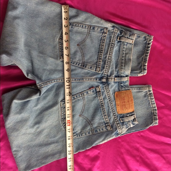 ‼️SALE‼️27-28.HIGH Waisted.LEVIS.VINTAGE.tapered - Picture 3 of 4
