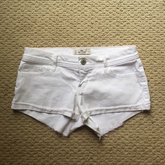 Hollister White Shorts
