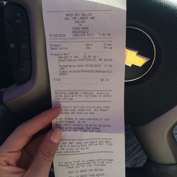 Shipping Proof - image 1