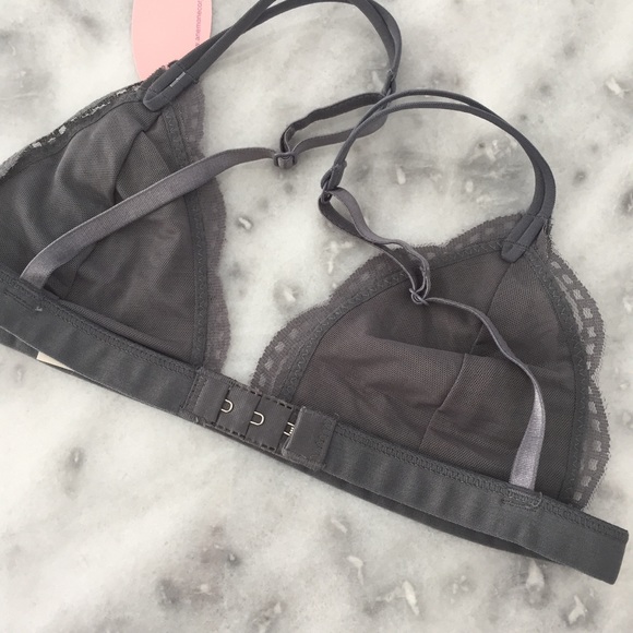 *LAST ONE* Gray Lace Bralette - Picture 4 of 4