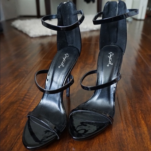 Black Strappy Heels!