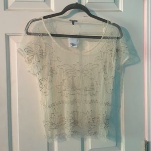 Sheer shirt
