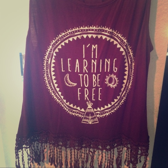 "Learning to be free" tank