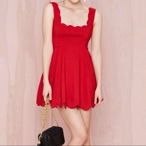 Nasty Gal Red Dress