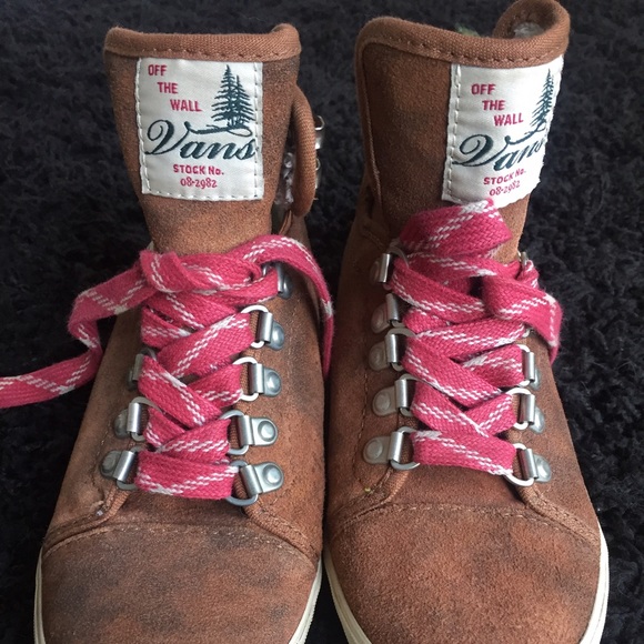 Vans suede sneaker. Never worn! Size 5