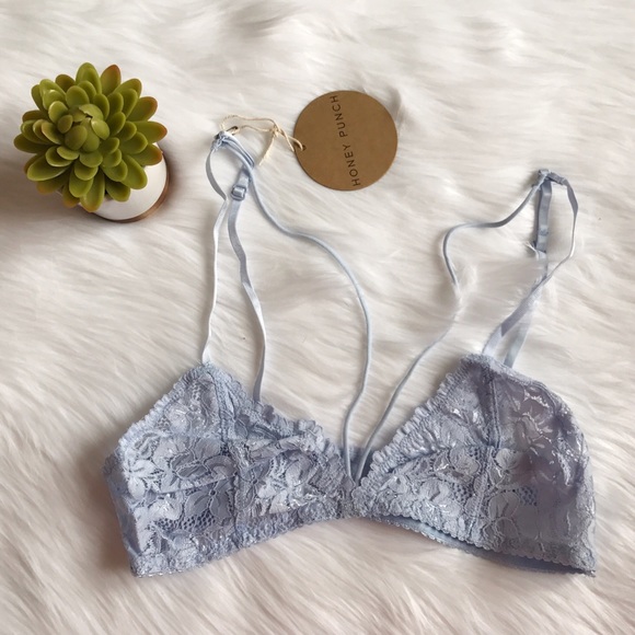 NWT Sky Blue Bralette - Picture 2 of 3
