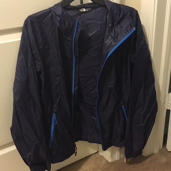 Blue Northface Windbreaker