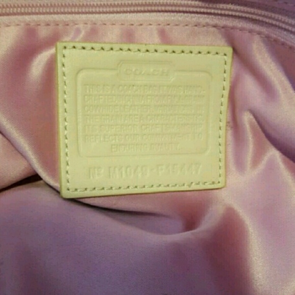 Coach Handbag SOLD - Picture 4 of 4