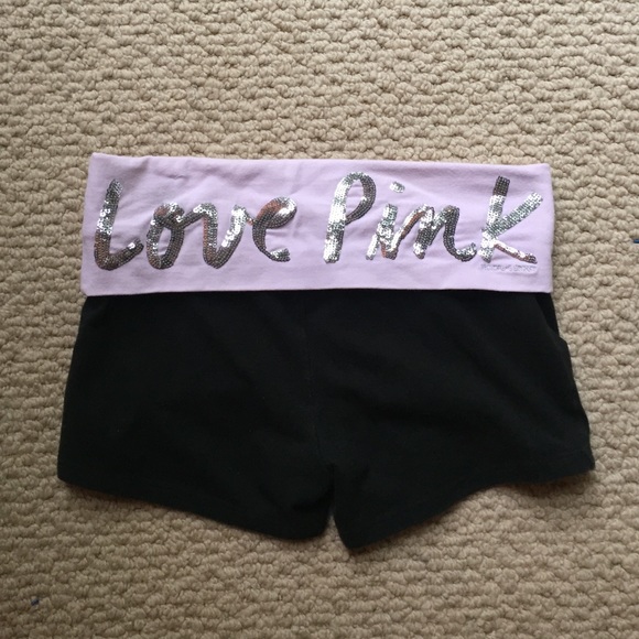 Victoria Secret PINK yoga shorts