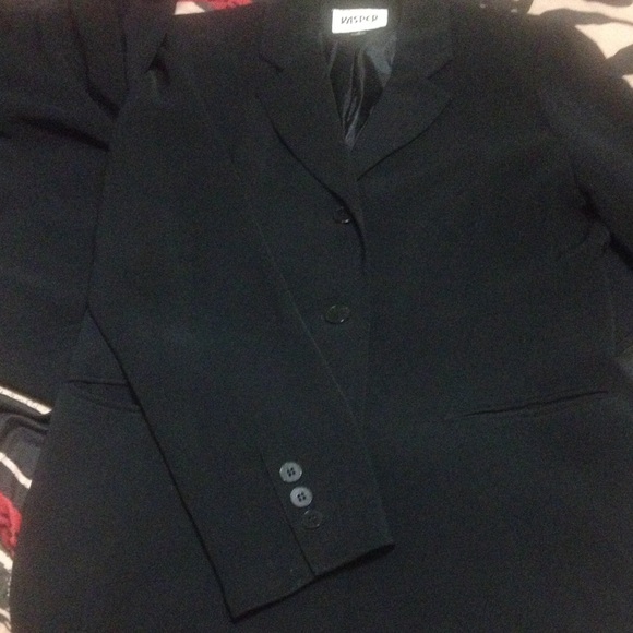 Stylish black Kasper pant suit sz 4