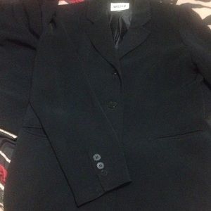 Stylish black Kasper pant suit sz 4