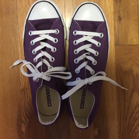 Purple Converse