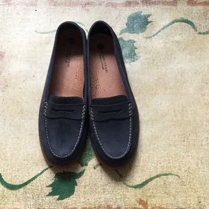 Eric Michael Blue Suede Shoes! SZ 41, Women.