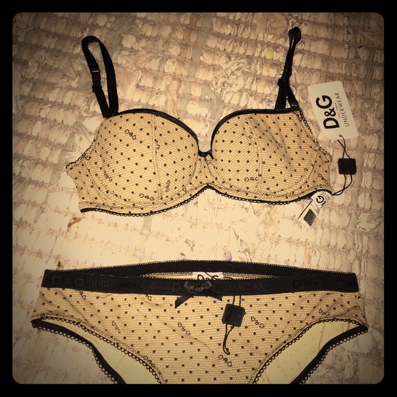 NWT Dolce & Gabanna Lingerie Set ⭐️