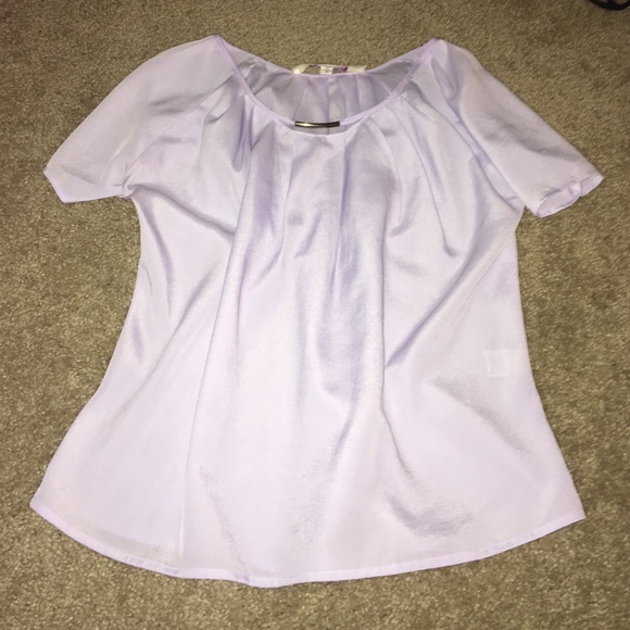 Lavender blouse