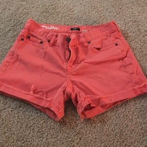 Melon colored j. Crew shorts