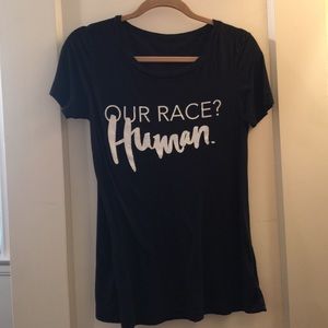 OUR RACE? Human. T- Shirt from RueLaLa.