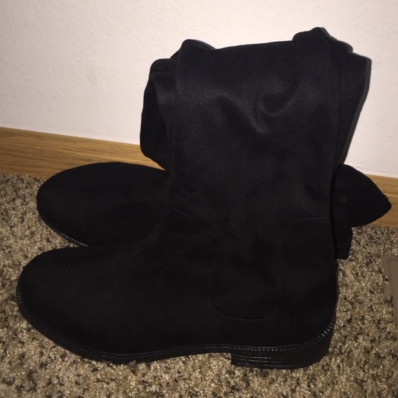 ASOS Flat Over Knee Boots - Picture 1 of 4