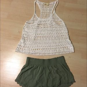 Crochet bikini cover up