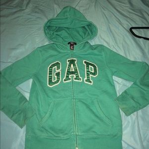 Girls Teal Gap Jacket