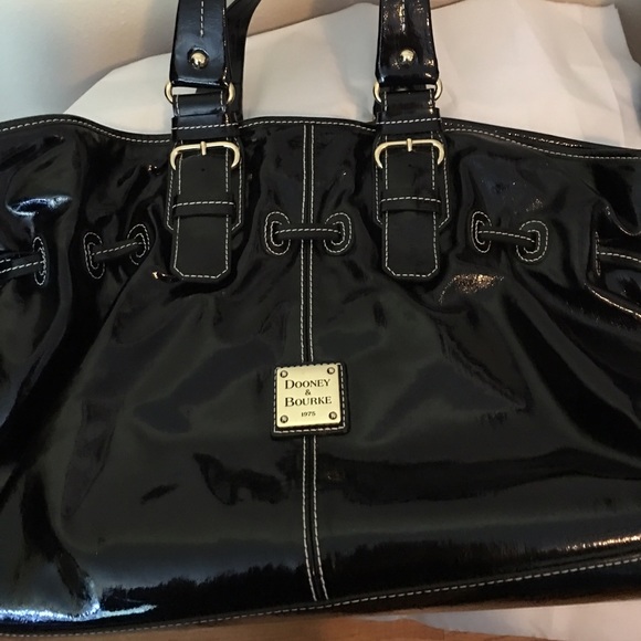 Dooney & Bourke Black Patent