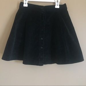 Black Corduroy Brandy Melville RESERVED TRADE