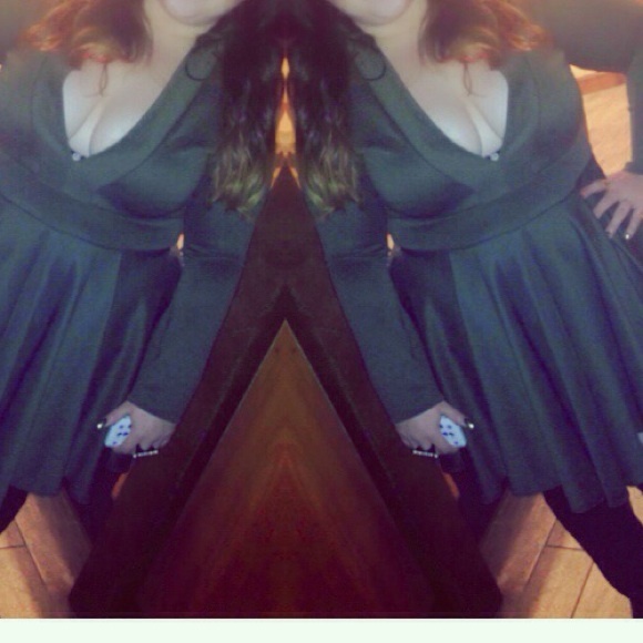 Olive green color dress??????