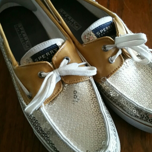 SEQUINED SPERRY TOP-SIDERS
