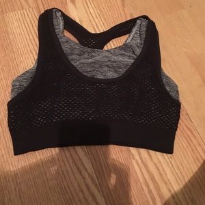 2 part racerback sports bra