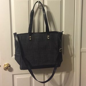 Black tote/ laptop bag