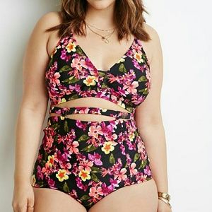 ISO high waisted floral bikini!