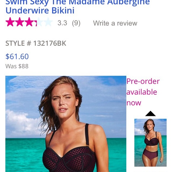 Other - NWT, size 18, bikini top only