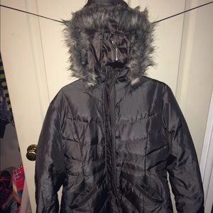 New York & Co Puffer Long Coat