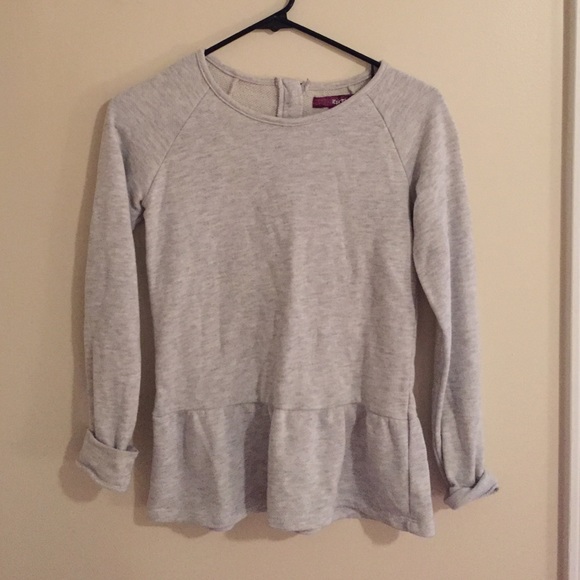 peplum sweater