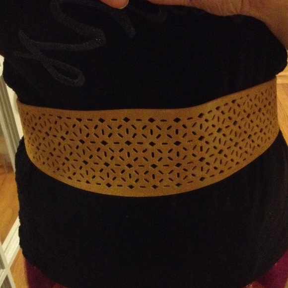 Leather Anthropologie belt