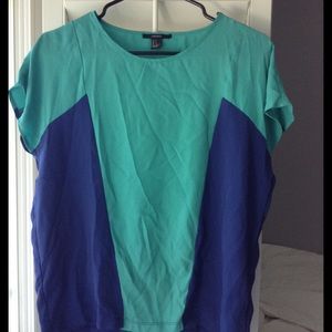 Blue and teal top 💕
