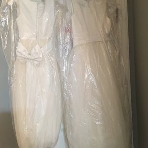 David's Bridal Flower Girl Dress