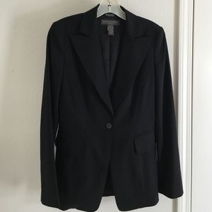 Banana Republic black blazer with skirt set Size 2